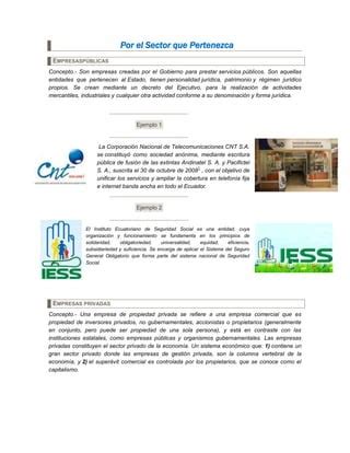 Empresas Seg N Su Clasificacion Pdf Descarga Gratuita