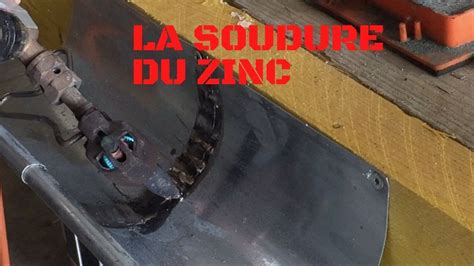 La Soudure Du Zinc Youtube