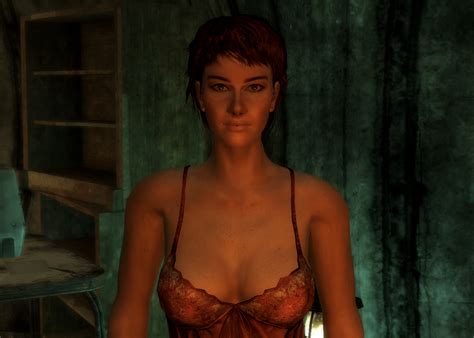 Image Red Lucy In Sexy Sleepwear  Fallout Wiki Fandom Powered By Wikia