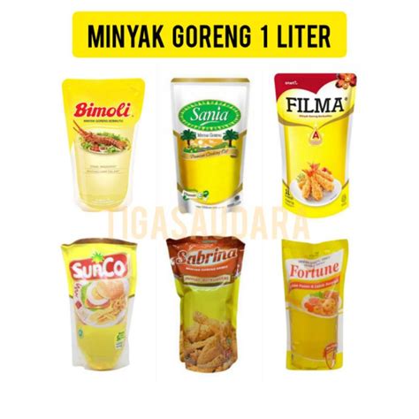 Jual Minyak Goreng Kemasan Liter Shopee Indonesia