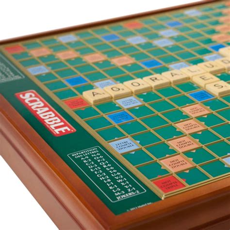 Scrabble Prestige La Version Grand Luxe Du Jeu De Scrabble