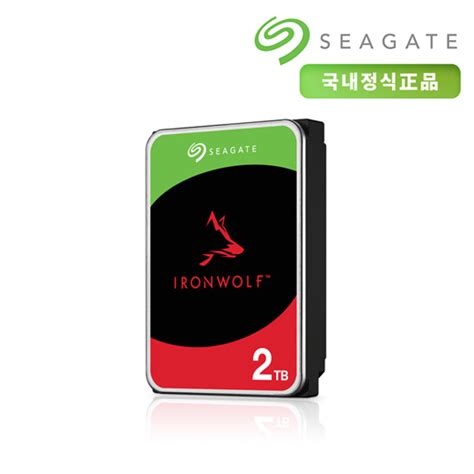 티몬월드 Seagate Iron Wolf Nas용 Hdd 2tb St2000vn004 하드 디스크 보증 3년 컴퓨터 게임