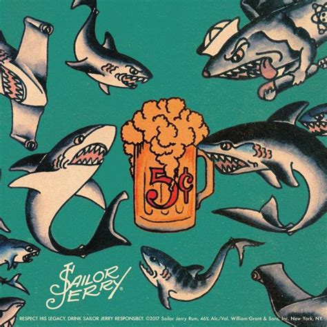 Sailor Jerry Flash Shark