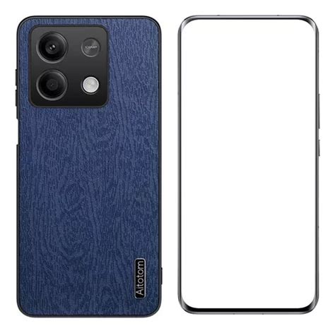 Capa Para Xiaomi Poco X Pro G Couro Vidro Filme Parcelamento