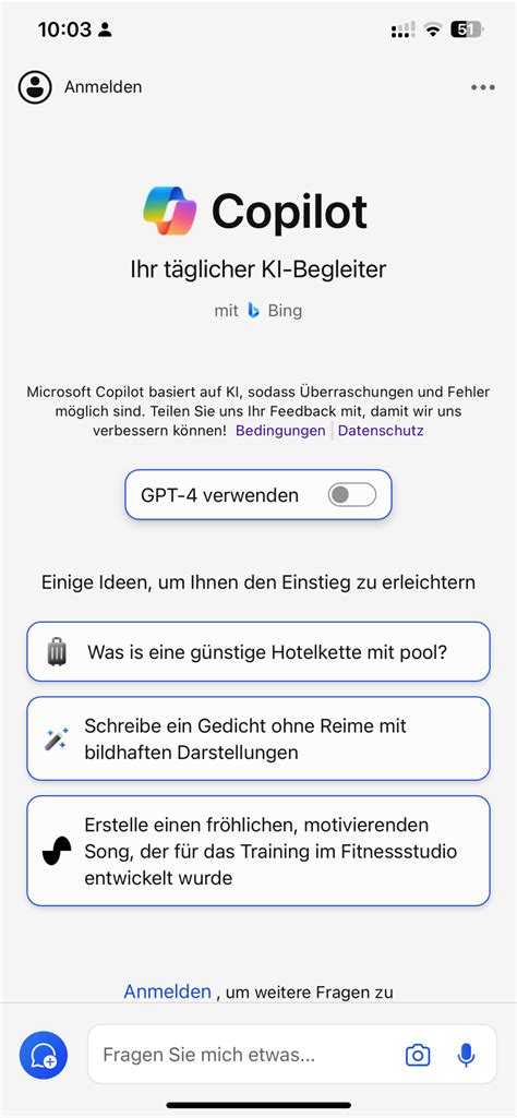 Microsofts Copilot App für iOS ist da und so funktioniert sie