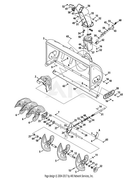 Mtd Snowblower Parts Diagram Mtd Yard Machine Snowblower Par