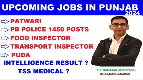 Upcoming Jobs In Punjab Punjab Patwari Recruitment Pb