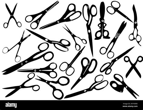 Vector illustration of cutting tools Stock Vector Image & Art - Alamy