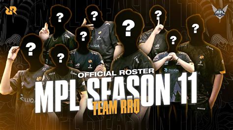 Ada Kejutan Ini Dia Roster Team RRQ Di MPL ID Season 11