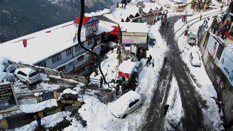 Himachal Pradesh Cold Wave Intensifies Keylong Freezes At Minus 85 Degrees Celsius Himachal