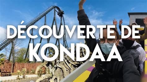 On Teste Kondaa La Nouveaute 2021 De Walibi Belgium Youtube