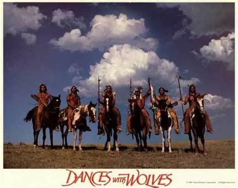 DANCES WITH WOLVES Movie POSTER 11x14 Kevin Costner Mary McDonnell