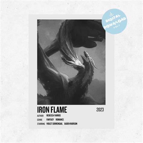 Iron Flame Fourth Wing Aesthetic - Etsy