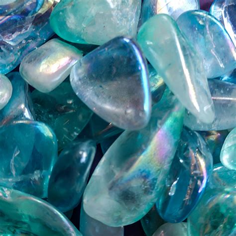 Aqua Aura Quartz At Dreaming Goddess In Poughkeepsie Ny