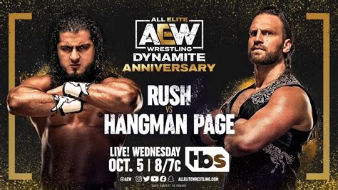 All Elite Wrestling Actualiza La Cartelera De Aew Dynamite Anniversary