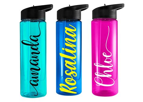 Personalized Water Bottle Custom Water Bottle Waterbottle - Etsy