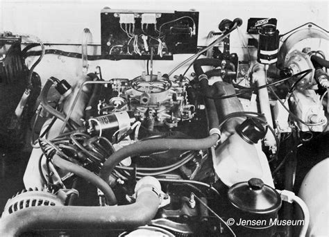 CV8 engine bay factory1 use - The Jensen Museum