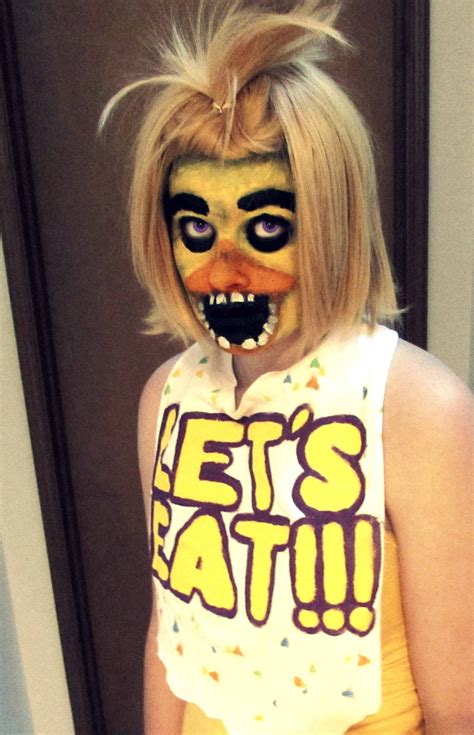 Chica Fnaf Makeup Tutorial Cosplay Pinterest Disfrases Y Cumple