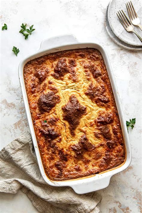 Moussaka Recipe (Greek Beef and Eggplant Lasagna) - Brown Eyed Baker