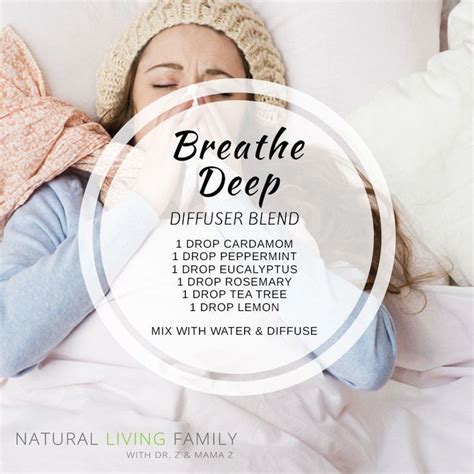 Breathe Deep Diffuser Blends Essential Oil Diffuser Blends Remedy For Sinus Congestion