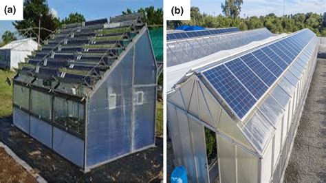 A A Real Pv Integrated Greenhouse With Variable Shading Adapted From Download Scientific