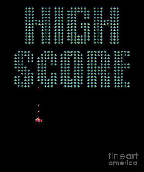 HIGH SCORE Retro Videogame Inspired Console Game Digital Art by Henry B ...