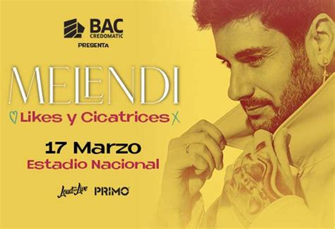 ¡Aún quedan entradas para disfrutar del concierto de Melendi! | Teletica