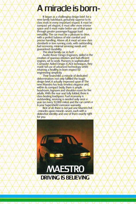 Austin Maestro Launch Brochure Al Walter Flickr