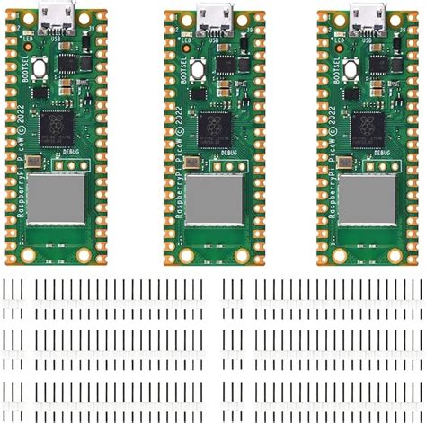 Geeekpi Pcs Raspberry Pi Pico W With Pin Headers Raspberry Pi Rp