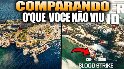 COMPARANDO O NOVO MAPA DO BLOOD STRIKE REBIRTH Qual é o Melhor