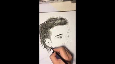 Speed Drawing Matty Healy Youtube