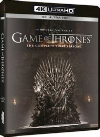 Game of Thrones: The Complete First Season 4K Blu-ray (4K Ultra HD ...