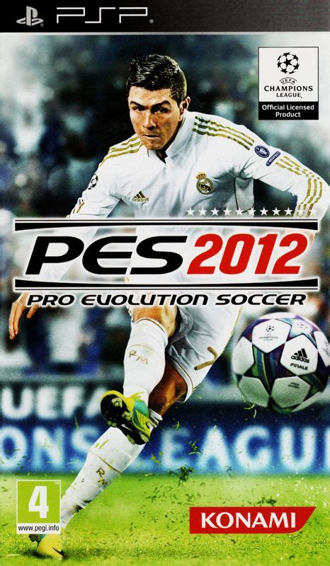 Pes 2012 Pro Evolution Soccer 2011 Psp Box Cover Art Mobygames