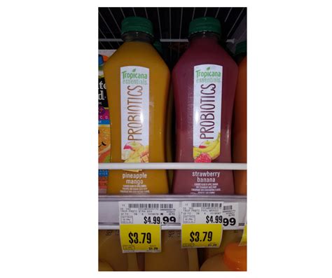 Tropicana Probiotics just $2.54 - Kroger Couponing