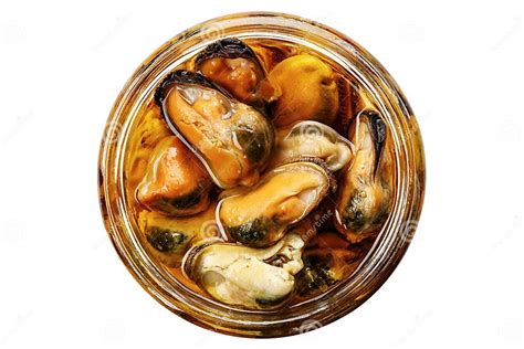 Mussels In A Jar Stock Image Image Of Marine Fresh 190868175