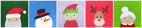 Jolly the Elf – a Free Christmas Applique Pattern - Shiny Happy World