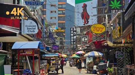 4K Walking In Downtown Bangkok Soi Cowboy And Asok Area YouTube