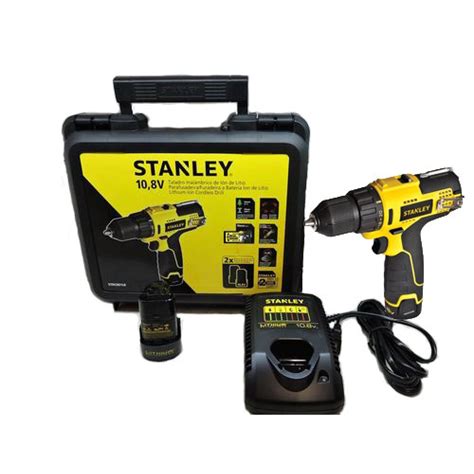 Taladro Atornillador A Bater A Stanley Stdc Lb Mm V