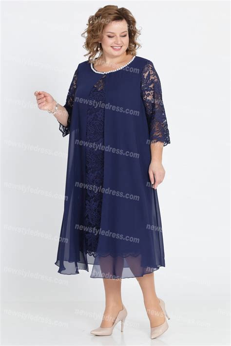 2021 Plus Size Mother Of The Bride Dresses Dark Navy Womens Dresses