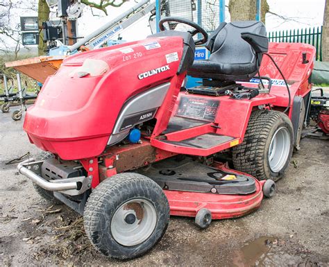 Countax A H Petrol Driven Ride On Lawn Mower C W Grass Collector