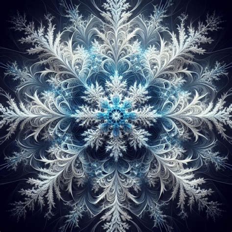 Fractal snowflakes : r/aiArt