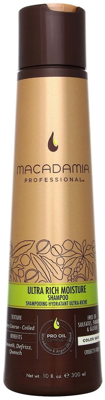 Macadamia Professional Natural Oil Ultra Rich Moisture Shampoo Hair