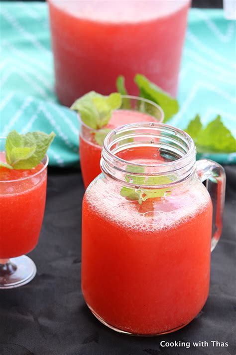 Strawberry Mocktail- Refreshing Summer Drink - Cooking with Thas ...