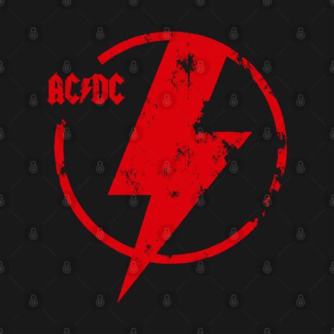 ac dc || lightning - Acdc - T-Shirt | TeePublic