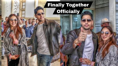 Sidharth Malhotra And Kiara Advani Finally Together Officially They