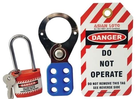 Basic Small Lockout Tagout Kit Gopal Fire Safety A Complete Safety