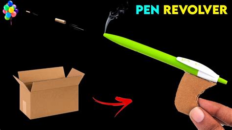 Easiest Gun Making How To Make Pen Gun Which Shoots Shooter Toy