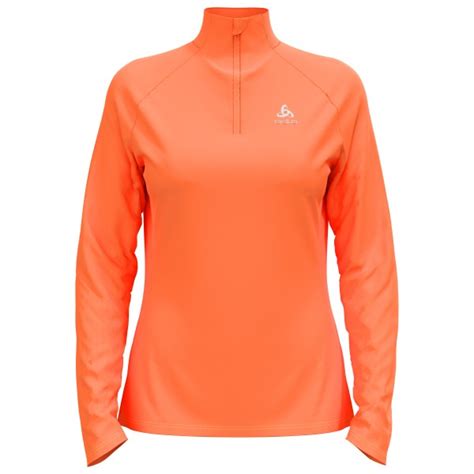 Odlo Mid Layer 1 2 Zip Essential Ceramiwarm Funktionsshirt Damen