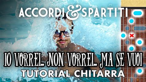 Io Vorrei Non Vorrei Ma Se Vuoi Tutorial Chitarra Lucio