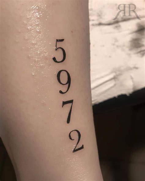 101 Amazing Number Tattoo Ideas You Need To See Artofit